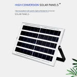 Tobys 6S 1000W  Outdoor  Solar Lights Motion Sensor Dusk to Dawn IP67 Waterproof with Remote Solar Security Flood Light for Backyard Garden Driveway Garage Parking Lot - Image 3