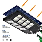 Tobys Solar Light 7S-600W Courtyard ABS Outdoor Waterproof IP65 Solar Led Street Light - Image 8