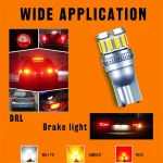 Super bright and Wider light-emitting area T10 13smd Bulbs For License Plate, Brake Lights, Reading Lamp, Signal Light, Parking Light, Roof Light, No flickering issue - Image 4
