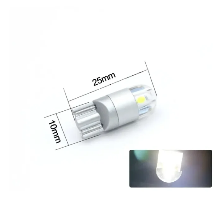 High-Intensity Fast Active T10 3030 3smd DRL Bulbs Auto License Plate, Parking Light, Brake Lights, Reading Lamp, Signal Light, Roof Light W5W - Image 6
