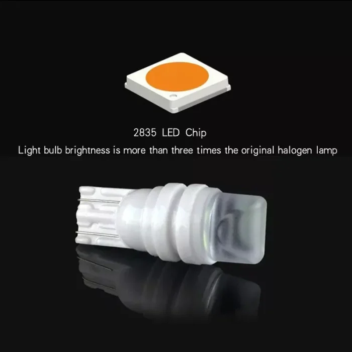 Energy Saving and Shockproof Ceramic Lens T10 Bulbs Auto License Plate, Brake Lights, Reading Lamp, Signal Light, Parking Light, Roof Light W5W - Image 2