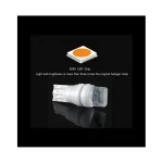 1.5W 2PCS T10 Ceramic Lens, Toby's Car Parking Light, Car LED Bulb, High Bright LED, 600Lm Lumens, White - Image 4