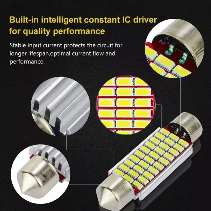 T11 Car LED Dome Light 3014 39mm 30smd - Image 5