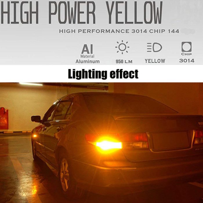 T20 Canbus 7743 144SMD Car Turn Signal Brake Light - Image 10