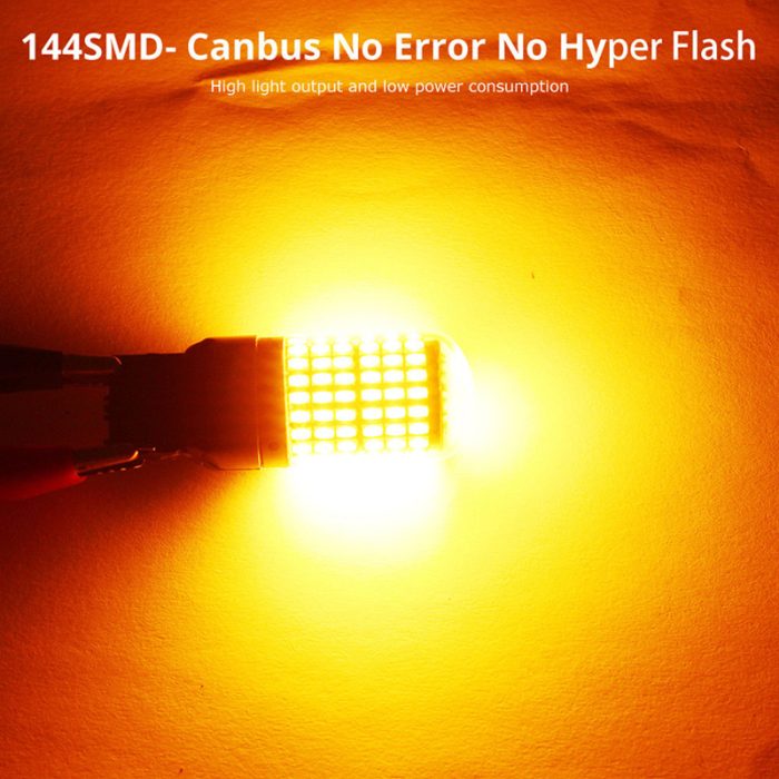 T20 Canbus 7743 144SMD Car Turn Signal Brake Light - Image 7