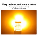 T20 Canbus 7743 144SMD Car Turn Signal Brake Light - Image 9