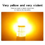 T20 Canbus 7743 144SMD Error Free And No Hyper Flash Car Turn Signal Brake Light - Image 5