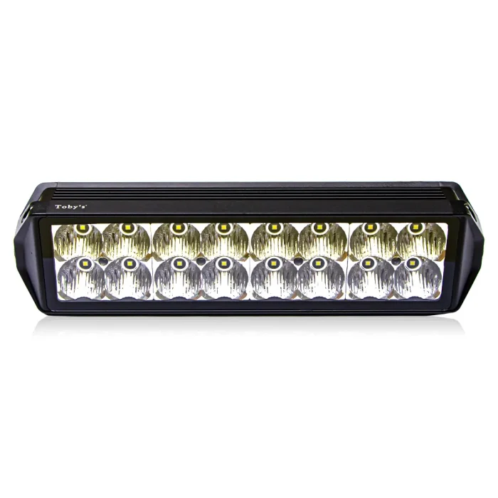 LED Bar Light, Toby's New 11" 80W Double Row Spot LED Light Bar Driving Lamp LED Work Light IP68 Waterproof for Off Road Truck Car ATV SUV Boat - Image 3