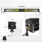 TBS 2106 NEW 32 INCH 5D-PRO SERIES 32000LM SPOT BEAM OFF ROAD LED LIGHT BAR - Image 8