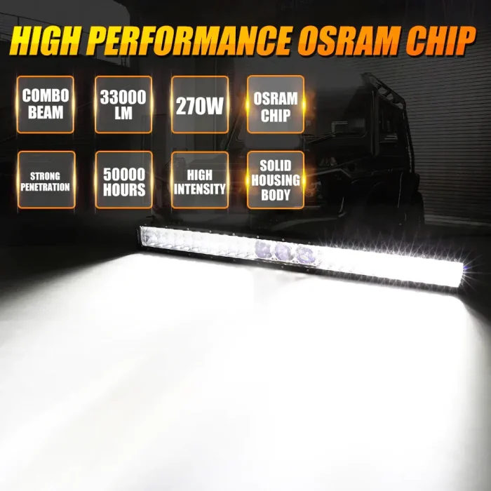 TBS 2106 NEW 32 INCH 5D-PRO SERIES 32000LM SPOT BEAM OFF ROAD LED LIGHT BAR - Image 3
