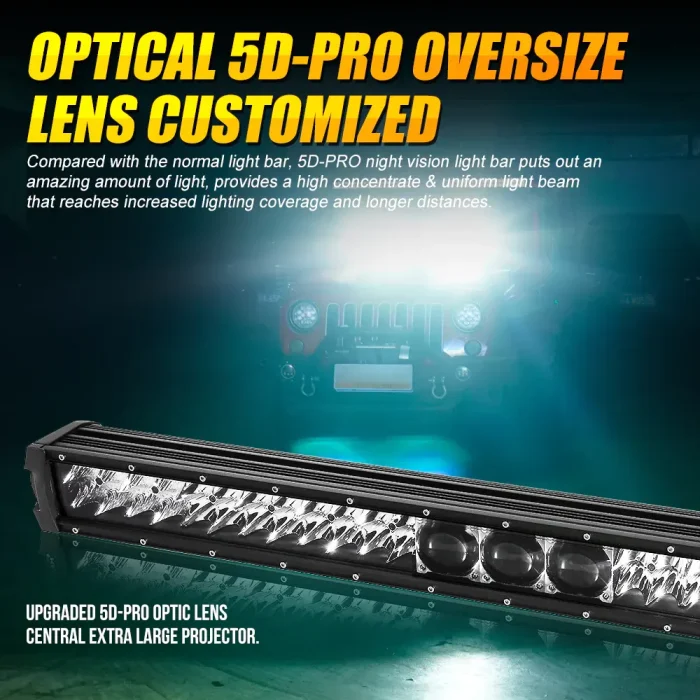 TBS 2106 NEW 32 INCH 5D-PRO SERIES 32000LM SPOT BEAM OFF ROAD LED LIGHT BAR - Image 4