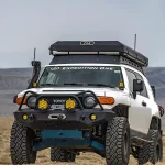 TBS Design 1 Piece R 60W 7-inches Yellow LED Headlight Jeep Wrangler Work Light - Image 5