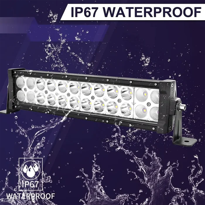 12 Inches Light Bar 72W Light Bar Combo Light, Floodlight, Spotlight - Image 4