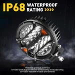 Toby's 7 Inch LED Round Driving Light Waterproof Offroad Lights Pods Led Work Lights for Trucks Pickup Jeep Wrangler - Image 4