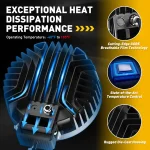 Toby's 7 Inch LED Round Driving Light Waterproof Offroad Lights Pods Led Work Lights for Trucks Pickup Jeep Wrangler - Image 5