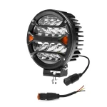 Toby's 7 Inch LED Round Driving Light Waterproof Offroad Lights Pods Led Work Lights for Trucks Pickup Jeep Wrangler - Image 2