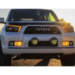 Toby's TD0390D 7 inch Round Driving Lights with Amber White DRL - Image 6