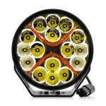 Toby's 7Inch 90W LED Driving Light 10800LM IP68 Spot Flood Combo Round Built-in EMC Offroad Lights Truck ATV UTV SUV - Image 7