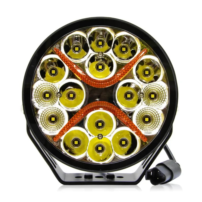 Toby's 7Inch 90W LED Driving Light 10800LM IP68 Spot Flood Combo Round Built-in EMC Offroad Lights Truck ATV UTV SUV - Image 7