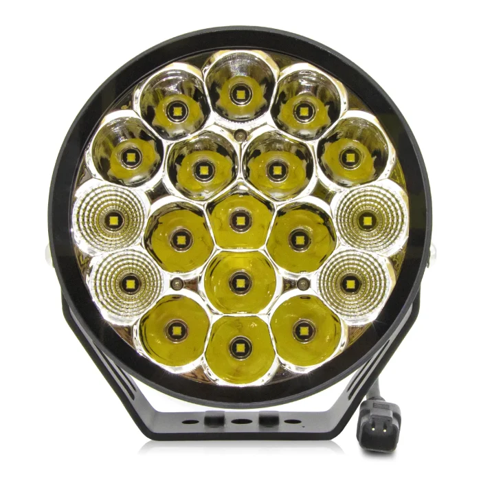 Toby's 7Inch 90W LED Driving Light 10800LM IP68 Spot Flood Combo Round Built-in EMC Offroad Lights Truck ATV UTV SUV - Image 3