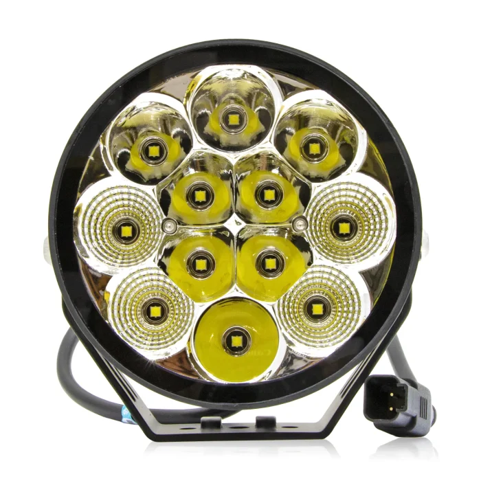 Toby's New Launched 5.5" 60W LED Work Light Mini Auxiliary Headlight Driving Lamp Diffuser Effects Truck Motorcycle (Spot+ Flood) - Image 4