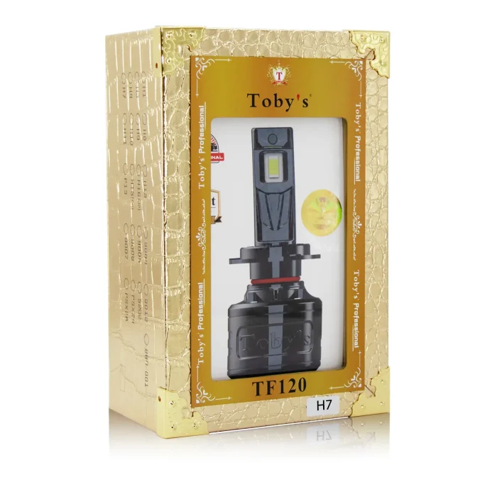 Tobys TF120 H7 2 Pieces Car LED Headlight Original 120W/piece Power 12000/piece Lumens With Color Temperature 6500K - Image 8