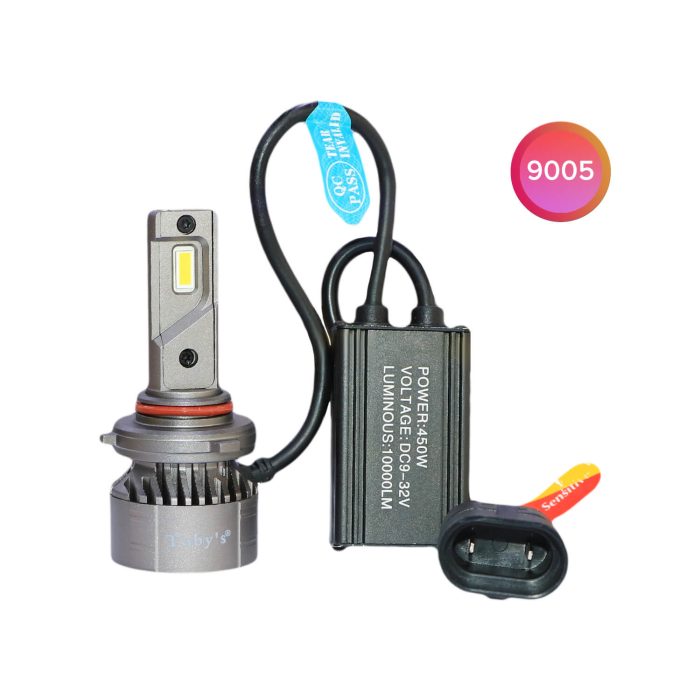 TF3 9005 LED Headlight Bulbs 90W, 6500K, ZES Technology, Conversion KIT - Image 4