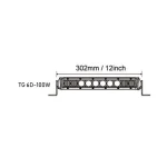 Toby's TG 6D-100W Bar light, High Intensity LED Bar Light with IP68 Waterproof Rating - Image 5