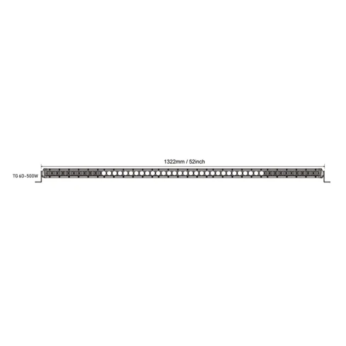 Toby's TG 6D-500W Bar light, High Intensity Bar Light with IP68 Waterproof Rating - Image 5