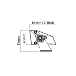 22-Inches TG 6D-200W Bar light, IP68 Waterproof Rating, CREE Light Source with 6500LM Lumens - Image 6