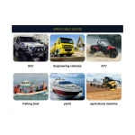 22-Inches TG 6D-200W Bar light, IP68 Waterproof Rating, CREE Light Source with 6500LM Lumens - Image 8