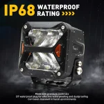 Toby's New Launched 4" 30W LED Work Light Mini Auxiliary Headlight Driving Lamp Diffuser Effects Truck Motorcycle (Driving "wide beam") - Image 6