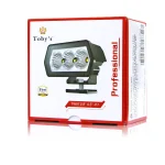 Toby's New 12V Auto Work Light Led Waterproof,4.5in 15W 3LED 5700K White Work Light IP68 Ultra Slim Lamp Bar Stripe for Offroad Ships - Image 8