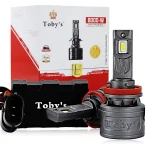 Tobys TY80 PRO H11 2 Pieces Car LED Headlight Bulbs Original 80W Power 8000 Lumens With Color Temperature 6500K