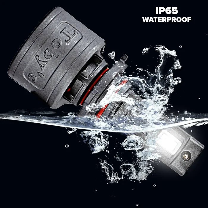 Tobys TY80 PRO H11 2 Pieces Car LED Headlight Bulbs Original 80W Power 8000 Lumens With Color Temperature 6500K - Image 5
