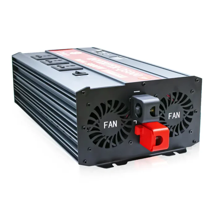 Toby's New 2000W Car Power Inverter 12V to 220V Ac Power Converter, Front  LED Display, Pure Sine Wave Inverter For Laptop, Tablet, Solar System, Camping ( Q2000 ) - Image 6