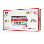 Toby's New 5000W Car Power Inverter 12V to 220V Ac Power Converter, Front  LED Display, Pure Sine Wave Inverter For Laptop, Tablet, Solar System, Camping ( Q5000) - Image 7