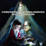 Toby's New Launched CPL-T15 Camping Lantern 3 Lighting Modes Multiple Power Supply Options (Grey) - Image 9
