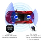 Toby's New 170? 3" 4G Dual Lens Smart Dash Camera Car DVR Dash Cam Recorder Night Vision - Image 6