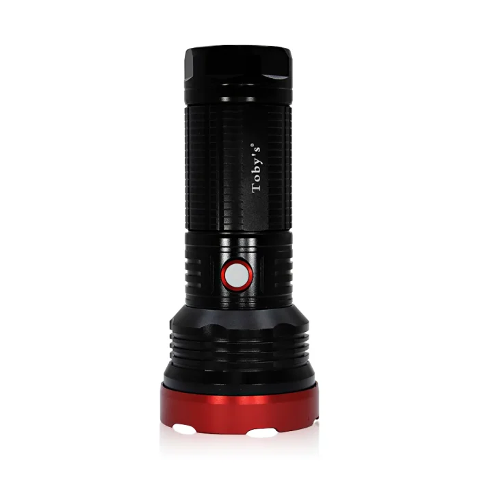 Toby's Rechargeable LED Flashlight - 2500 Meters Long Range - SST40 LED 2000 Lumen Bright Powerful Torch Light - High Strength Aluminium Alloy - Long Lasting Battery Life - Image 4