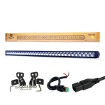 LED Bar Light, Toby's New 40" 160W Single Row Spot LED Light Bar Driving Lamp LED Work Light IP68 Waterproof for Off Road Truck Car ATV SUV Boat