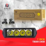 Toby's 7-Inches TBD0120D 20W SPOT, Cree Beam SPOT LED, IP68 Waterproof Rating, and Aluminum Housing Material with 360-Degree Lighting Angle