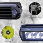 LED Bar Light, Toby's New 40" 160W Single Row Spot LED Light Bar Driving Lamp LED Work Light IP68 Waterproof for Off Road Truck Car ATV SUV Boat - Image 4