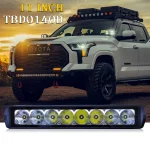 LED Bar Light, Toby's New 11" 40W Single Row Spot LED Light Bar Driving Lamp LED Work Light IP68 Waterproof for Off Road Truck Car ATV SUV Boat - Image 2