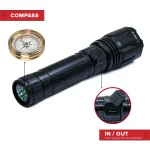 Toby's New Super Bright Flashlight,Retractable Zoomable Flashlight with 5 modes. - Image 6