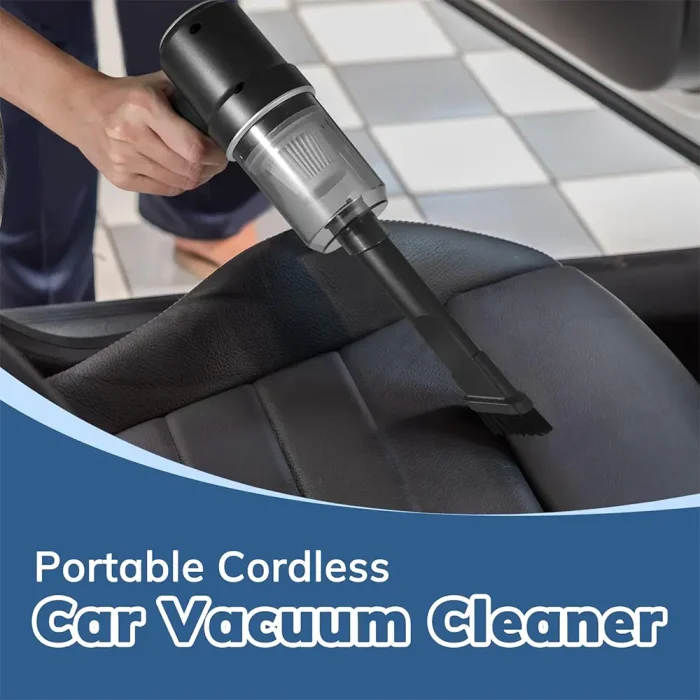 Tobys VC-117 8000PA Suction 120W Power Handheld Vacuum And Blower Combo, Car Vacuum Cleaner Cordless, Mini Portable Rechargeable Wireless Vacuum Cleaner - Image 3