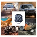 Toby's New Launched 4.5" 90W LED Work Light Mini Auxiliary Headlight Driving Lamp Diffuser Effects Truck Motorcycle - Image 3