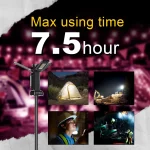 Tobys VIP 12 ULTRA With Torch Camping Light Best For Outdoor Party Picnic Barbeque On Desert Multifunctional Sanara Light With Built in Rechargeable Battery Facility - Image 2