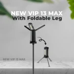 Toby's VIP 13 MAX Camping Light Best For Outdoor Party Picnic Barbeque On Desert Built in Rechargeable Battery Facility And Detachable Lamp Use As A Torch - Image 6