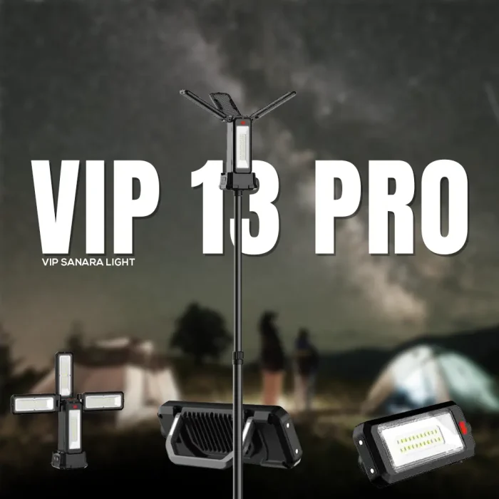 Toby's VIP 13 PRO Camping Light Best For Outdoor Party Picnic Barbeque On Desert Multifunctional Sanara Light With Built in Rechargeable Battery Facility - Image 3